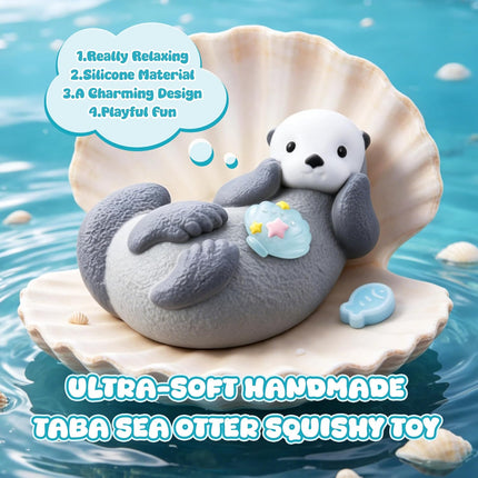 Sea Otter Silicone Squishy Stress Relief Toy