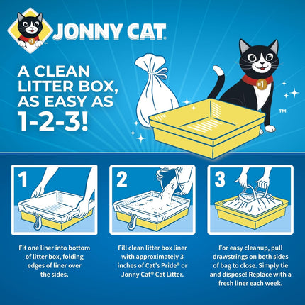 Heavy Duty Tear & Leak Resistant Litter Box Liners