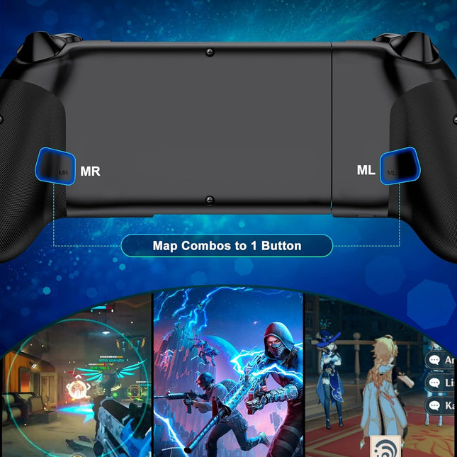 MC2 Mobile Gaming Controller for iPhone, Android, and Switch