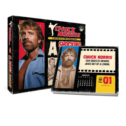 2027 Chuck Norris Day-at-a-Time Calendar