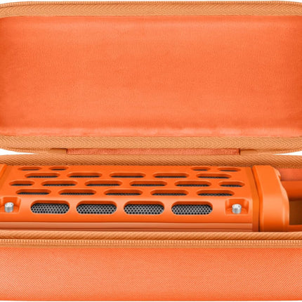 Orange Shockproof Hard Carrying Case with Handle for Ranger Loud Outdoor Bluetooth 5.4 Speaker