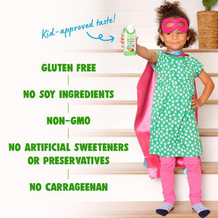 Organic Kids Chocolate Dairy Protein Shakes, 8g Protein, Pack of 12