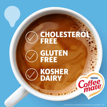 French Vanilla Liquid Coffee Creamer Singles, Non-Dairy, 0.375 fl oz Tubs, Pack of 180
