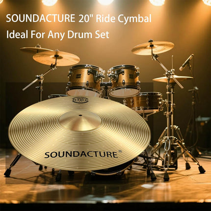 20-Inch Ride Cymbal for Drum Set