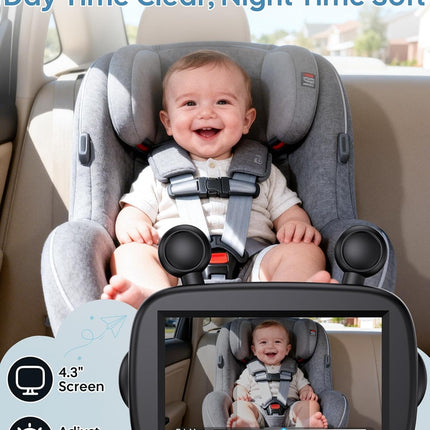 HD 1080P Day & Night Vision Car Seat Camera