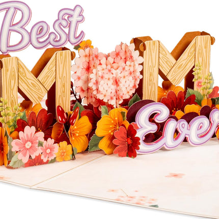 3D Mother's Day Pop-Up Card, Best Mom Ever