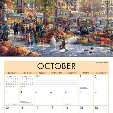 Thomas Kinkade Studios® 2027 Deluxe Wall Calendar — Home & Lifestyle