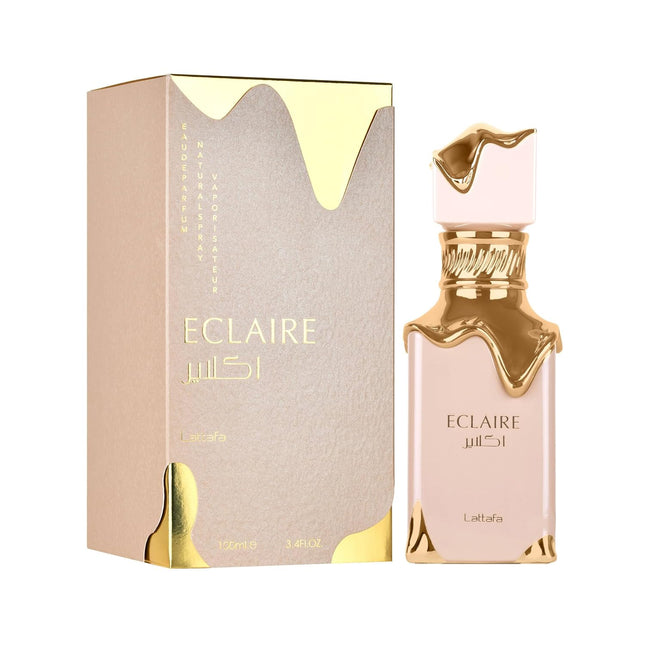 Eclaire Vanilla Caramel Sweet Floral Eau de Parfum for Women, 3.40 oz / 100 ml