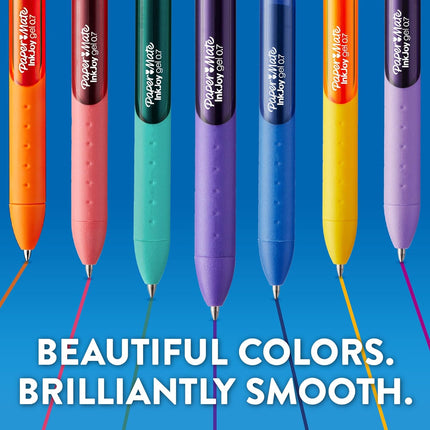 Assorted 0.7mm Medium Point Gel Pens, 14 Count