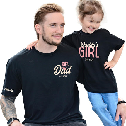 Dad and Daughter Matching Outfit Set