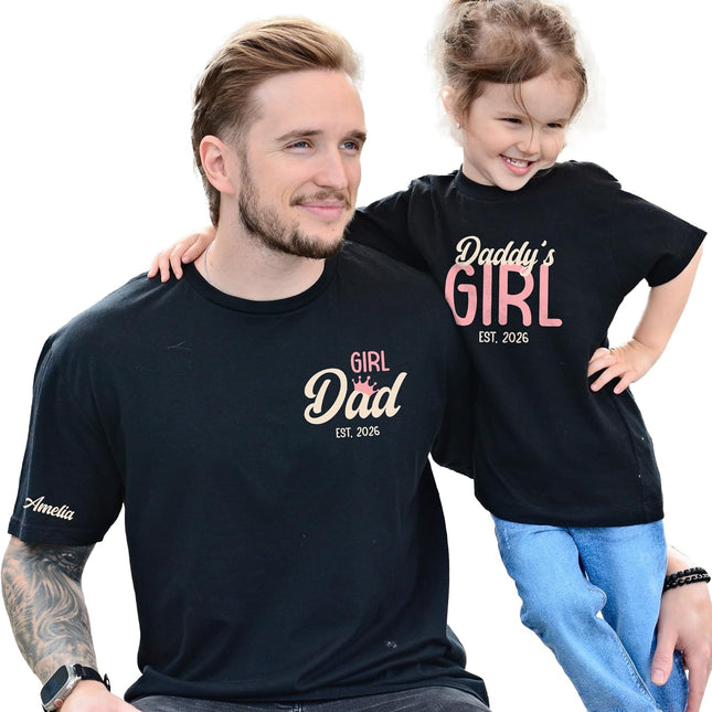 Dad and Daughter Matching Outfit Set