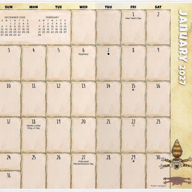 2027-2028 Cats Pocket Planner
