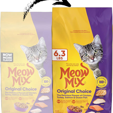 Original Choice Dry Cat Food, 6.3 lb Bag