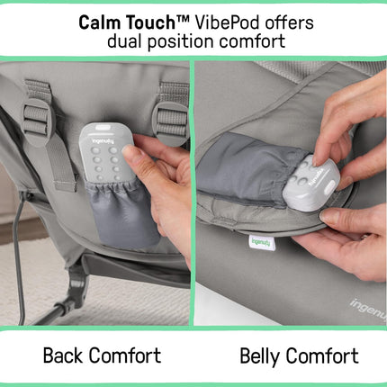 Nestle Vibrating Rocker Lightweight Foldable Infant Seat