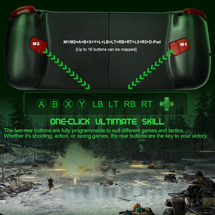 Wireless Mobile Gaming Controller with Ergonomic Phone Support