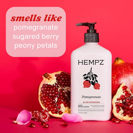 GlowEssence EsenciaLuz HEMPZ Body Lotion - Pomegranate - Bright Citrus - Daily Moisturizing Cream — Beauty & Self-Care