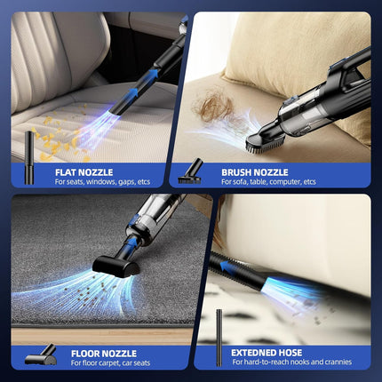 Portable Cordless Car Vacuum and Air Duster