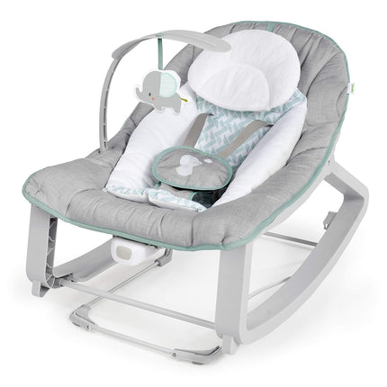 Keep Cozy 3-in-1 Grow-with-Me Vibrating Baby Bouncer, Rocker & Toddler Seat