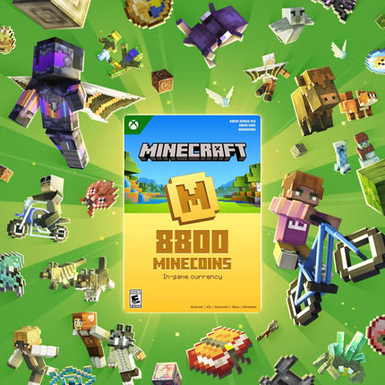 8,800 Minecoins Pack Digital Code for PC