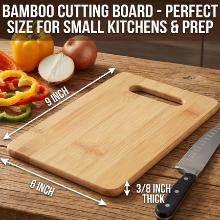 U.S.A. Made Bamboo Cutting Board - Small