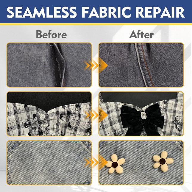 Permanent Clear Fabric Glue for Clothing Repairs