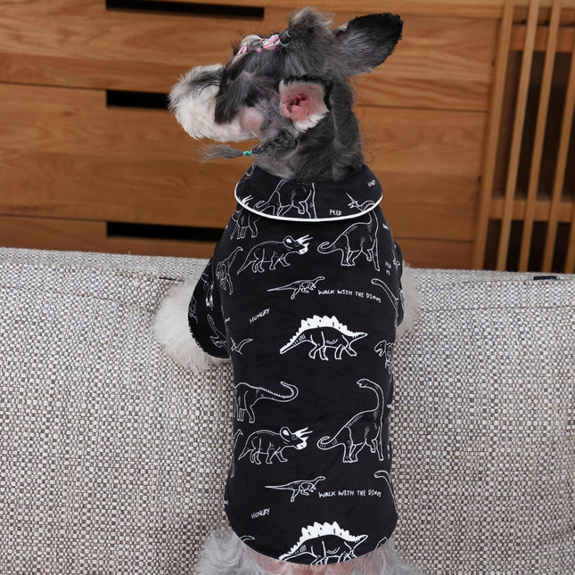 Two-Leg Velvet Pet Pajamas for Small and Medium Dogs and Cats