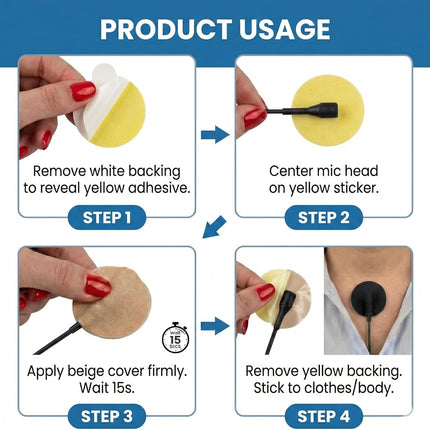 HomeChef ChefDelHogar 27mm Microphone Sound Shield — Kitchen & Home