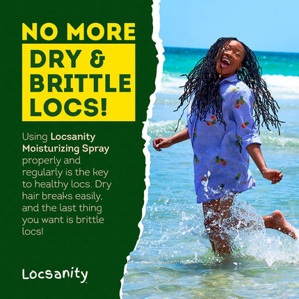 Daily Moisturizing Rosewater & Peppermint Loc Spray, 8 fl oz