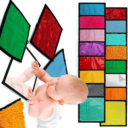 16-Piece Multi-Texture Sensory Play Mat