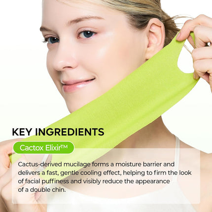 Cactox V-Lifting Mewing Band for Jawline, Chin & Facial Puffiness