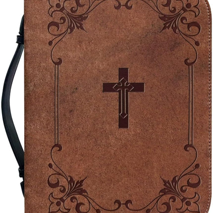SourceToHome FuenteACasa Talayituse Bible Cover for Women and Men - PU Leather Case — Home & Lifestyle