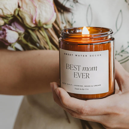 Best Mom Ever Scented Candle for Self-Care