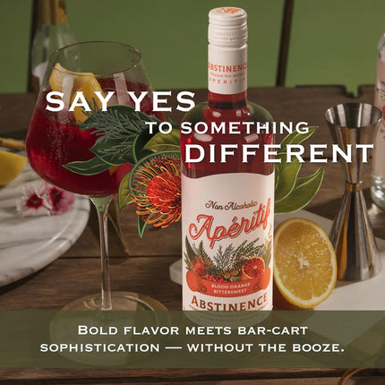 Blood Orange Non-Alcoholic Aperitif, 750ml