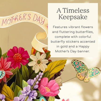Freshcut Paper Mother's Day Enchanted Garden Pop Up Cards — Outdoor & Adventure