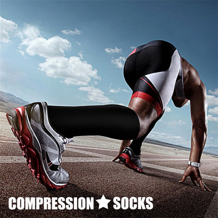 CHARMKING Compression Socks 15-20 mmHg Men & Women 3 Pairs