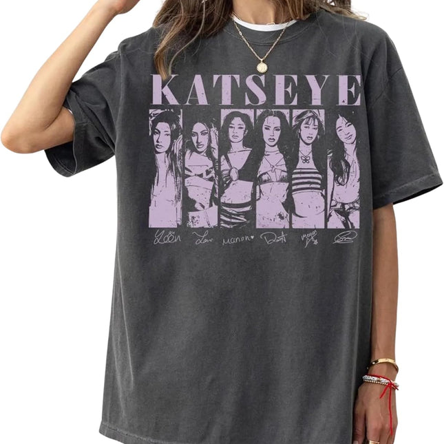 SourceToHome FuenteACasa KATS.Eye Handmade Vintage Style Photo Collage T Shirt — Home & Lifestyle