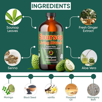 Soursop Bitters Liquid 16 oz