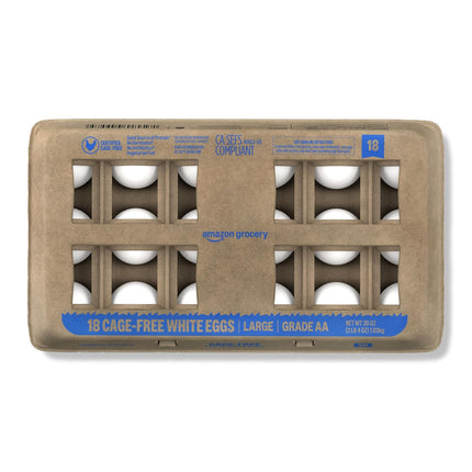 Cage-Free Large White Eggs, 18 Count