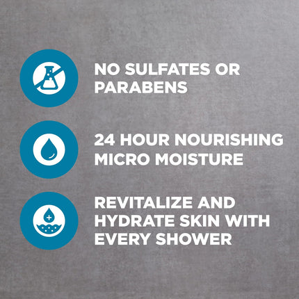 Hydrating Men's Body and Face Wash