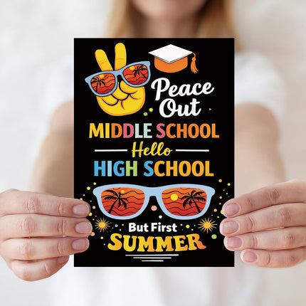 Funny 2026 8th Grade Graduation Card for Teens