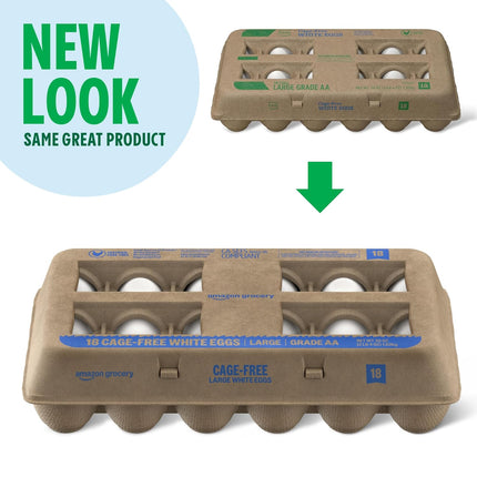 Cage-Free Large White Eggs, 18 Count