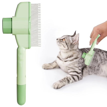 Pet Hair and Flea Comb stainless steel teeth detail for flea detection
