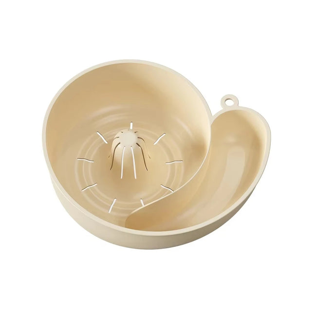 USA CALI 4-in-1 Fruit & Vegetable Washing Bowl – Spinner, Strainer & Rinse Basket