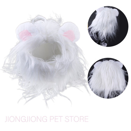 USA CALI Cat Lion Mane costume product packaging and included accessories