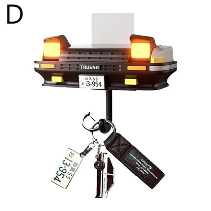 AE86 Car Key Holder size comparison showing compact everyday carry design
