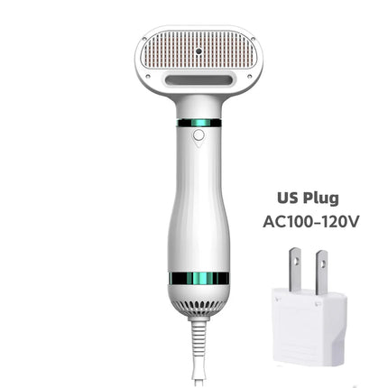 Pet drying brush product packaging and features for quick-dry pet grooming