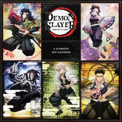 2027 Demon Slayer: Kimetsu no Yaiba Wall Calendar