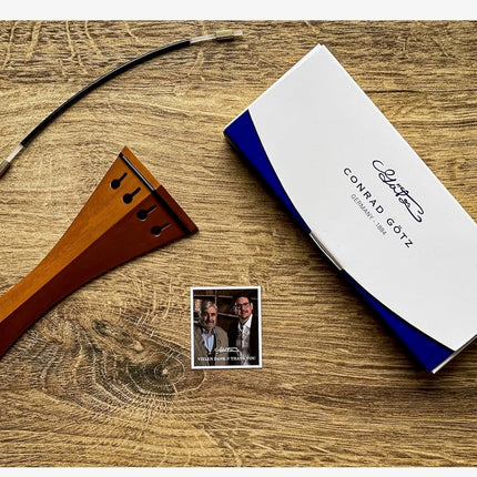 SourceToHome FuenteACasa Conrad Götz, ZA-5293-112, Violin Tailpiece English Model 112mm, Boxwood — Home & Lifestyle