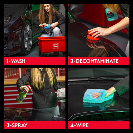 Ceramic 3-in-1 Wax SiO2 Spray for Cars, Trucks, RVs, Boats, 22 oz