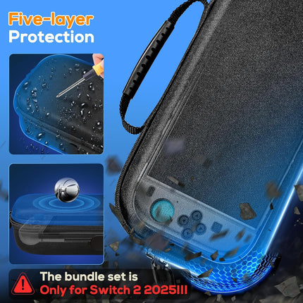 Handheld Console Carrying Case with Charge Inside